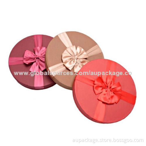 Wonderful Cardboard Candy Box, Antique Texture Embossed, Full Color Printing